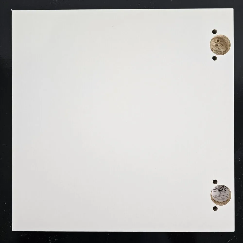 New!! (2) IKEA HAGGEBY White Cabinet Door 15x15in. 902.671.70 SEALED